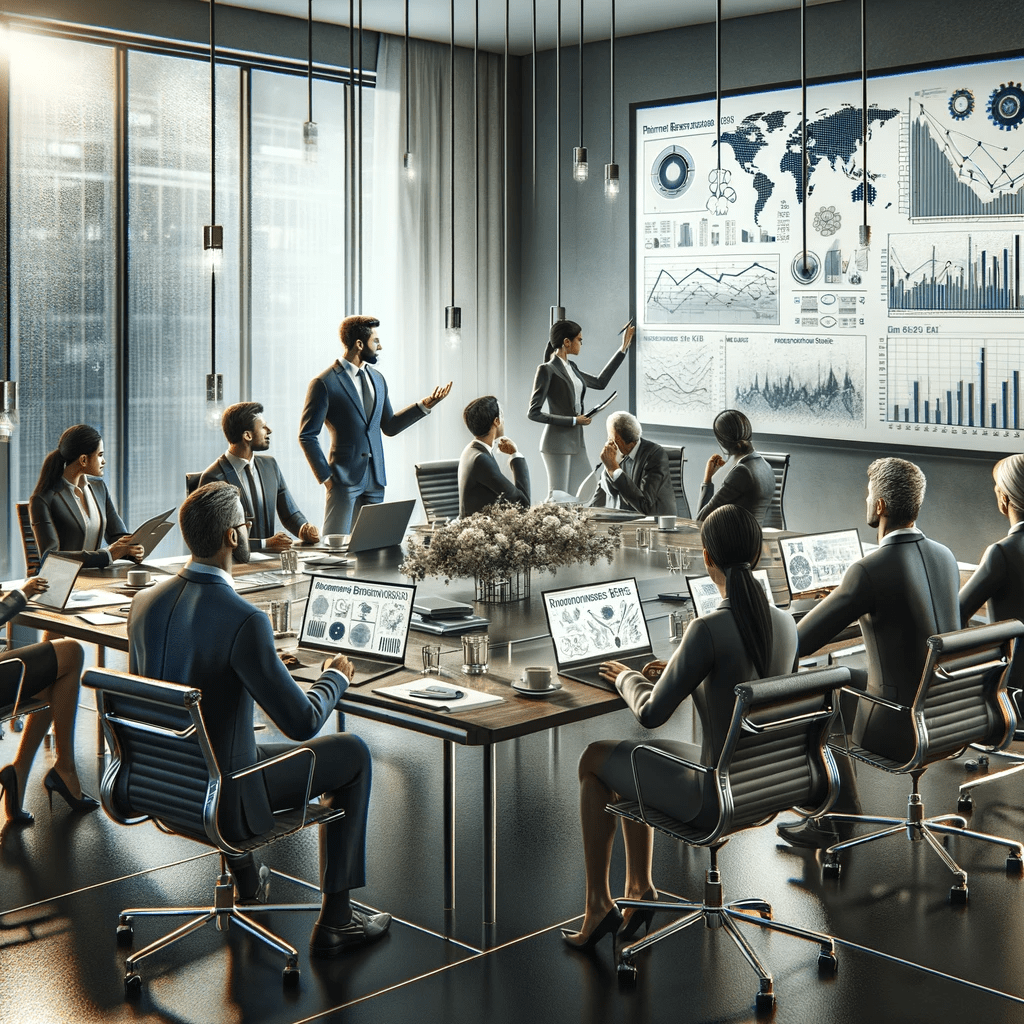 A person discussing addressing permanent establishment (PE) risk
