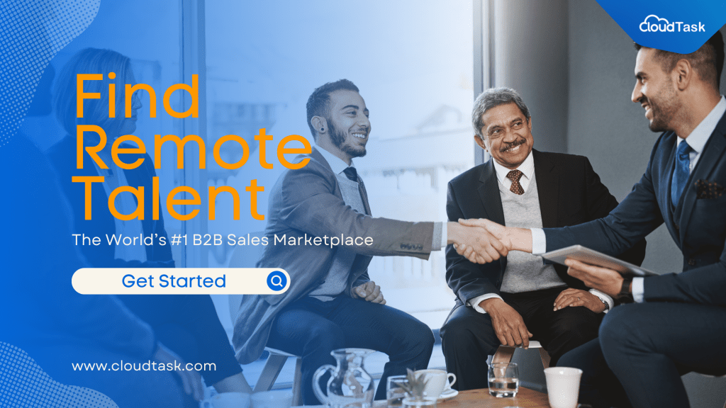An image depicting an ad to find remote talent