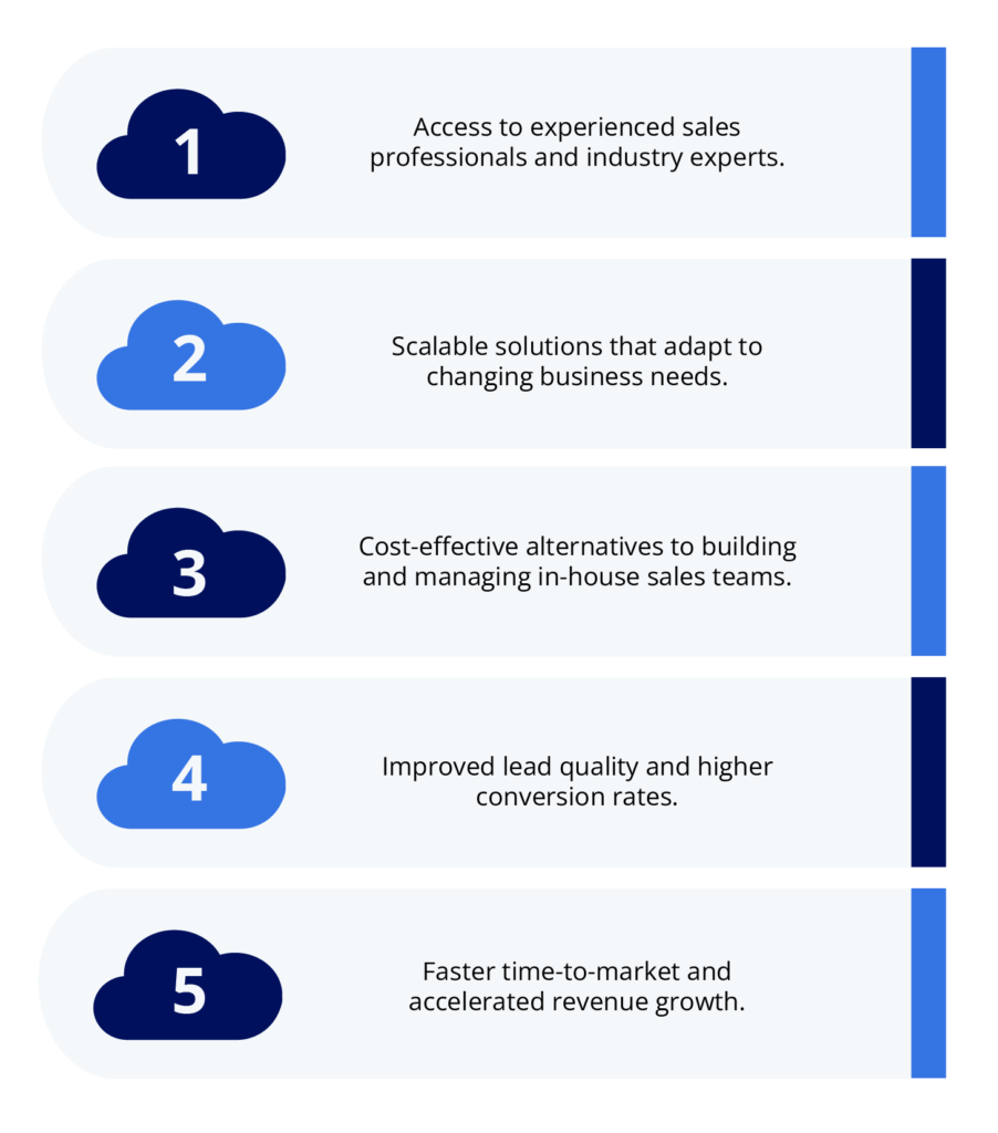 Benefits of Hiring B2B sales outsourcing companies