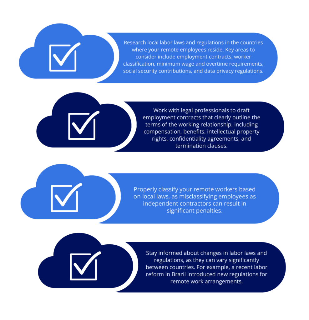 Legal Considerations to Hire Remote Talent