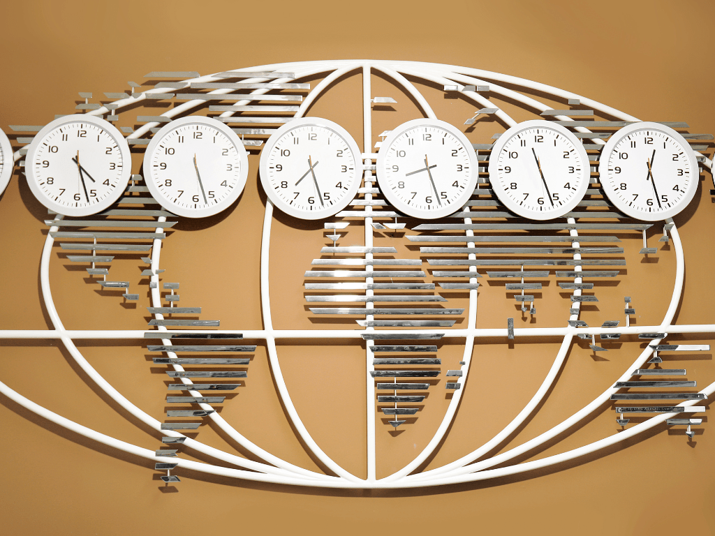 Image depicting a background of the world clock