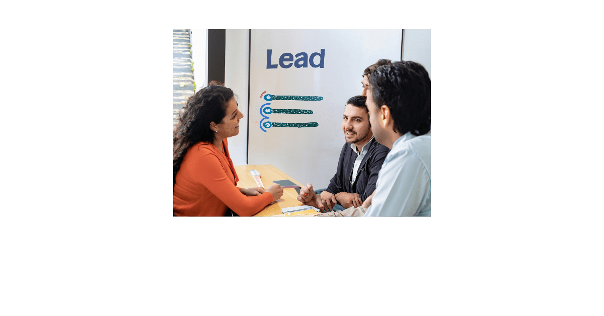 A group of people discussing the advantages and potential challenges of SDR outsourcing
