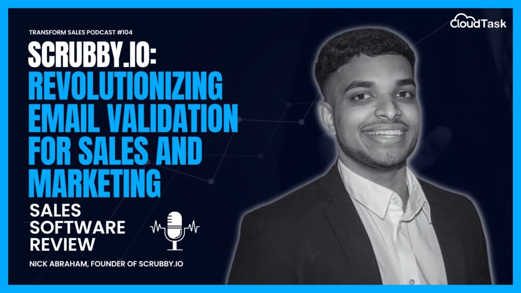 Scrubby.io: Revolutionizing Email Validation for Sales and Marketing