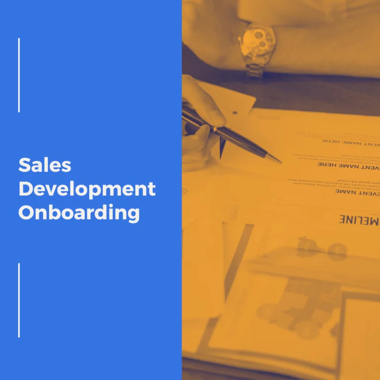 Sales Development Onboarding